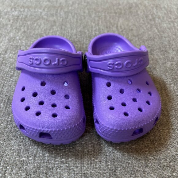 Baby CROCS - Lavender (Purple) - 4C - Picture 2 of 6